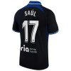 Camiseta de fútbol Atlético Madrid Saul 17 2ª equipación 2022/23
